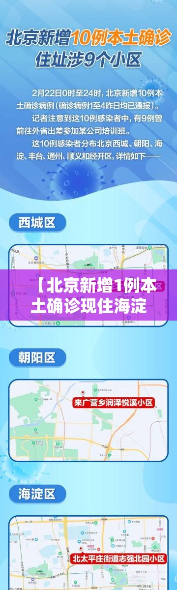 【北京新增1例本土确诊现住海淀区,北京海淀区新增病例4例在哪个小区】