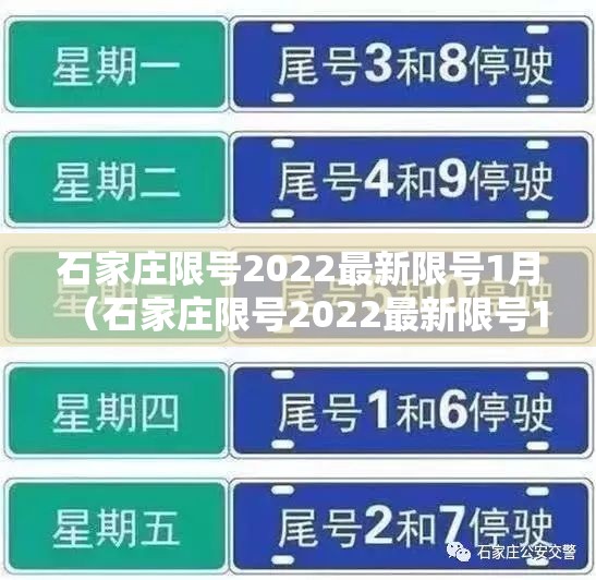 石家庄限号2022最新限号1月（石家庄限号2022最新限号1月份是多少）