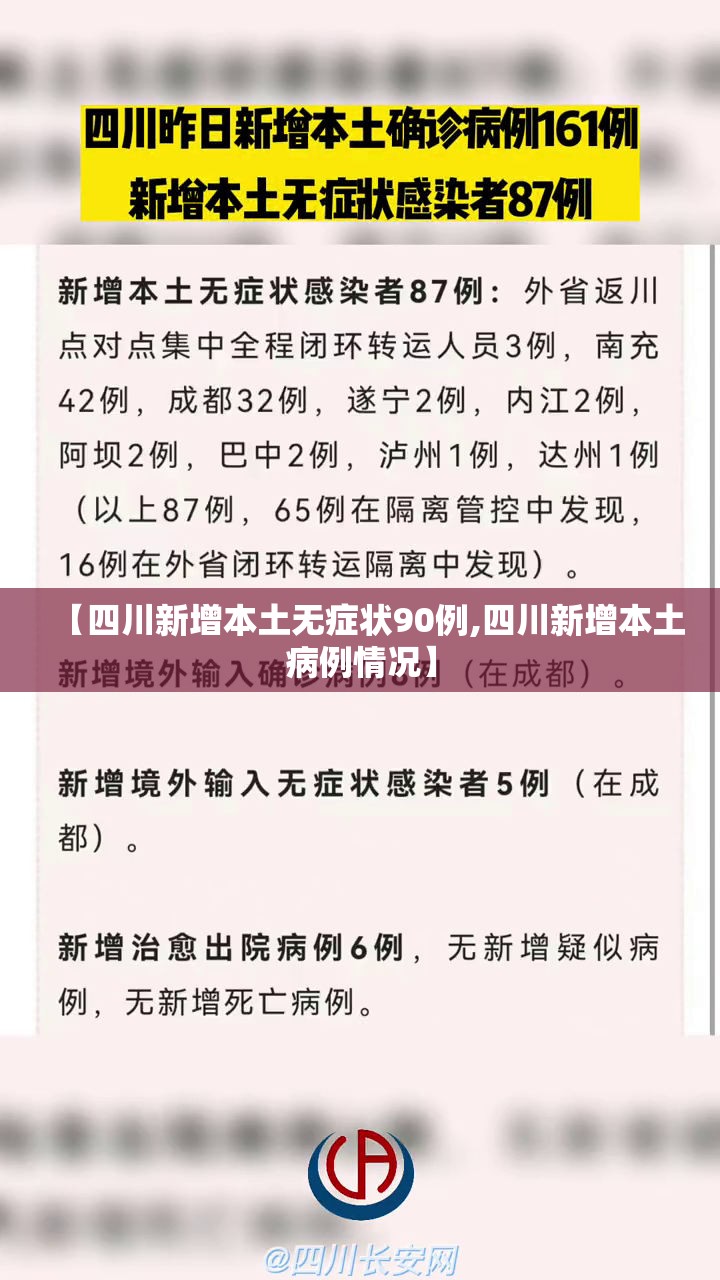 【四川新增本土无症状90例,四川新增本土病例情况】 【四川新增本土无症状90例,四川新增本土病例情况】
