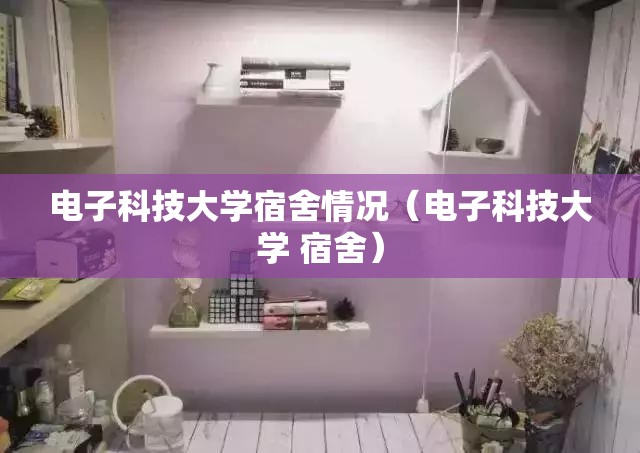 电子科技大学宿舍情况（电子科技大学 宿舍）