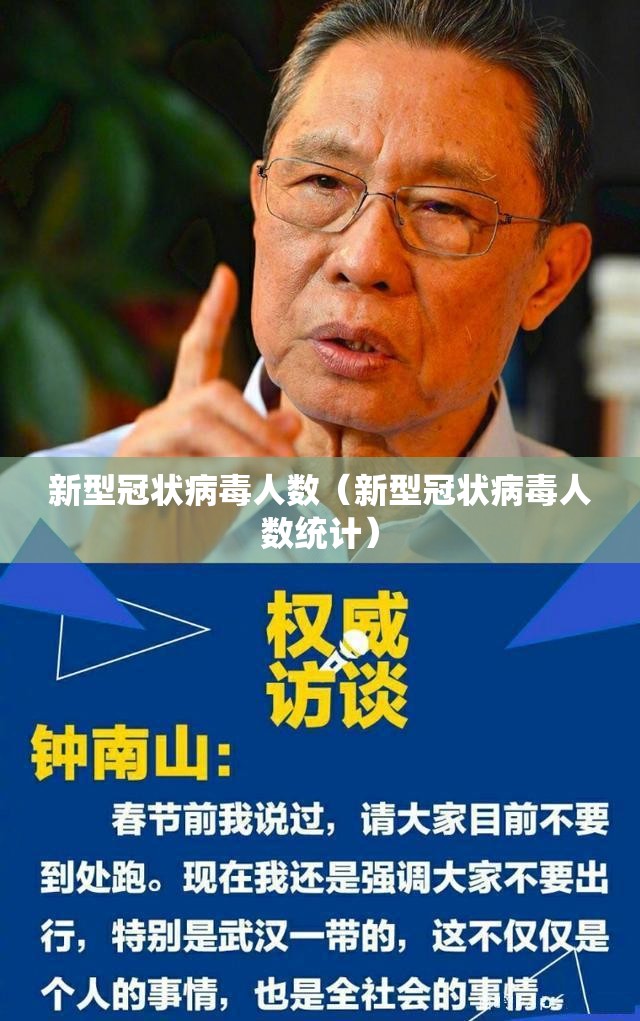 新型冠状病毒人数(新型冠状病毒人数统计) 新型冠状病毒人数(新型冠状病毒人数统计)
