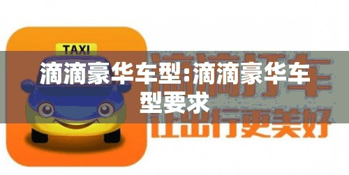滴滴豪华车型:滴滴豪华车型要求