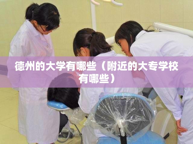德州的大学有哪些（附近的大专学校有哪些）