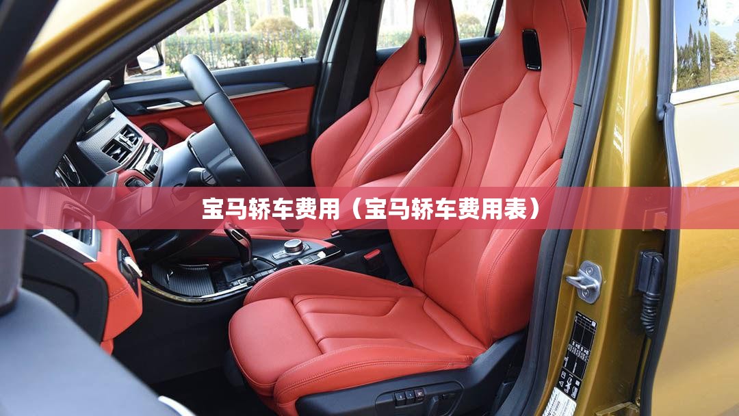 宝马轿车费用（宝马轿车费用表）
