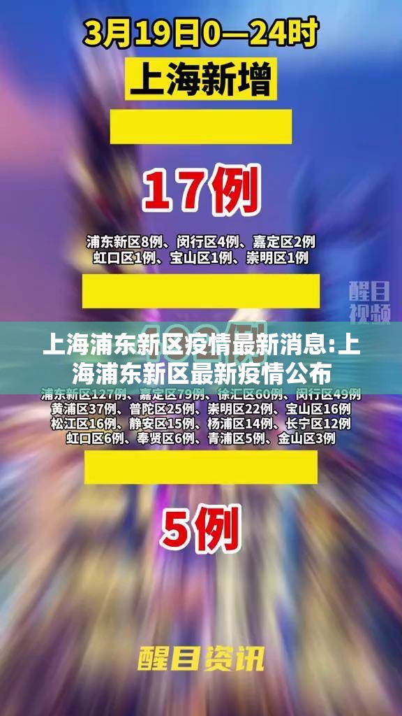 上海浦东新区疫情最新消息:上海浦东新区最新疫情公布