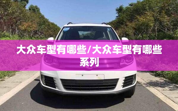 大众车型有哪些/大众车型有哪些系列 大众车型有哪些/大众车型有哪些系列