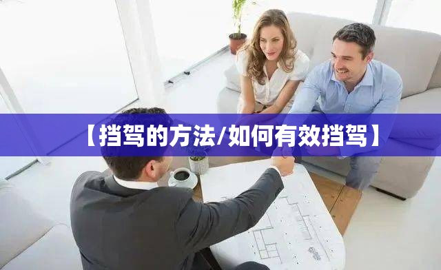 【挡驾的方法/如何有效挡驾】 【挡驾的方法/如何有效挡驾】