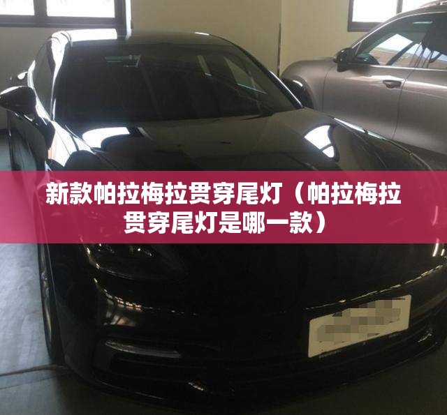 新款帕拉梅拉贯穿尾灯(帕拉梅拉贯穿尾灯是哪一款) 新款帕拉梅拉贯穿尾灯(帕拉梅拉贯穿尾灯是哪一款)