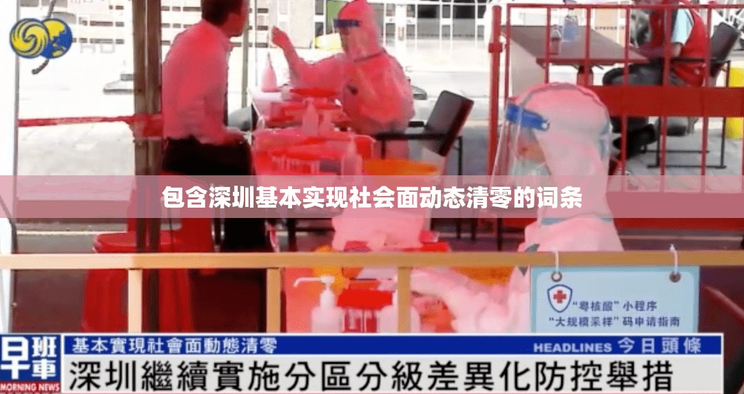 包含深圳基本实现社会面动态清零的词条
