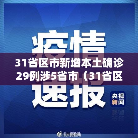 31省区市新增本土确诊29例涉5省市（31省区市新增确诊25例 本土0）