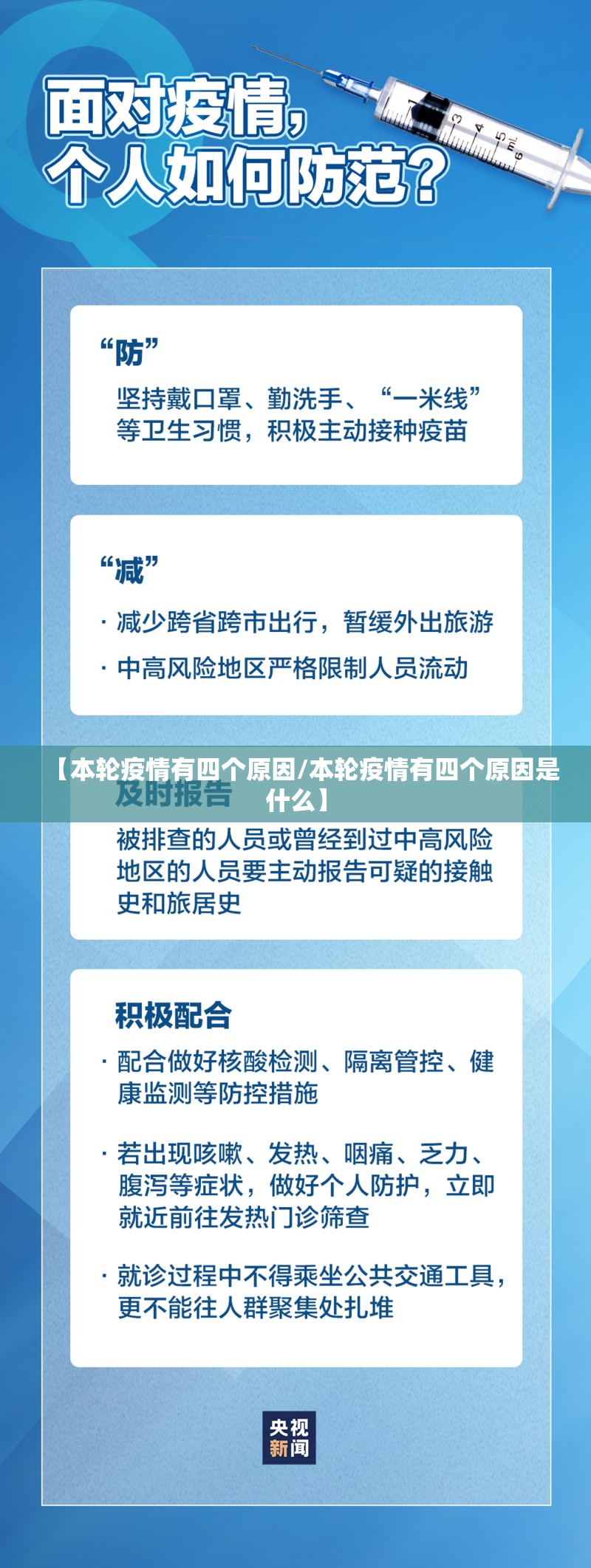 【本轮疫情有四个原因/本轮疫情有四个原因是什么】 【本轮疫情有四个原因/本轮疫情有四个原因是什么】