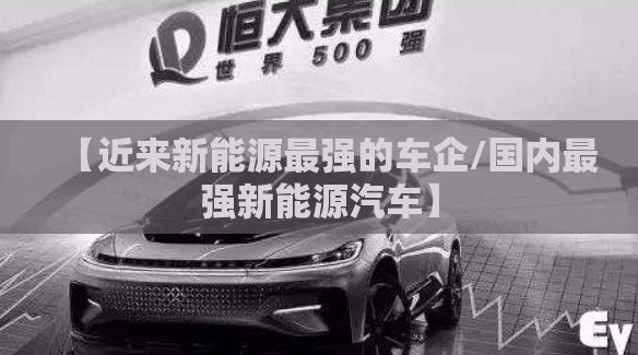 【近来新能源最强的车企/国内最强新能源汽车】