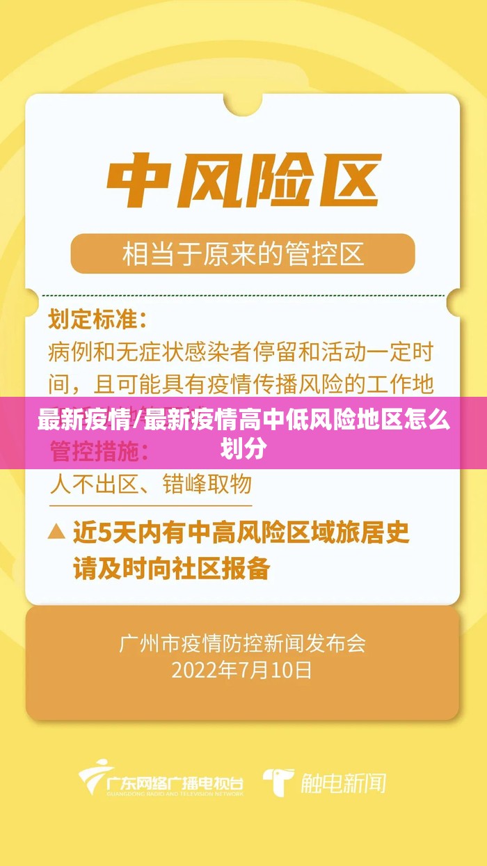 最新疫情/最新疫情高中低风险地区怎么划分 最新疫情/最新疫情高中低风险地区怎么划分
