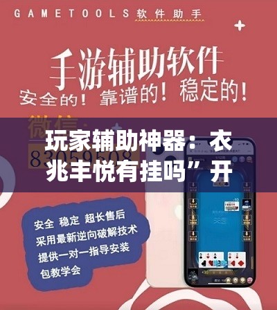 玩家辅助神器：衣兆丰悦有挂吗”开挂(透视)辅助教程