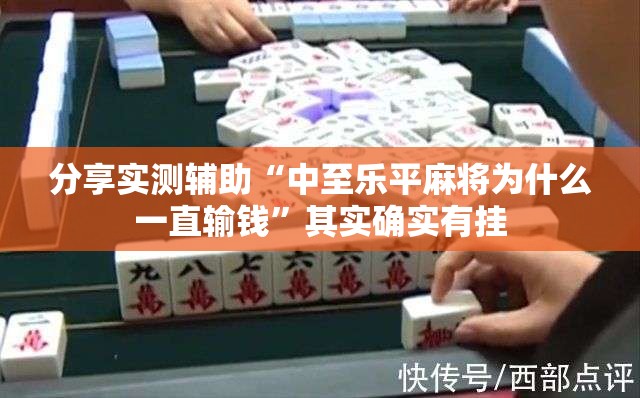 分享实测辅助“中至乐平麻将为什么一直输钱	”其实确实有挂