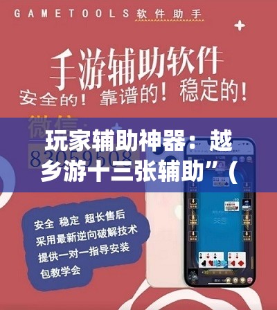 玩家辅助神器：越乡游十三张辅助”(透视)其实确实有挂
