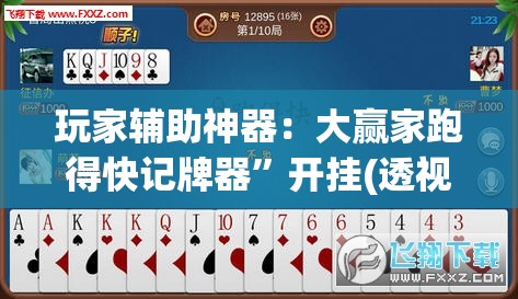 玩家辅助神器：大赢家跑得快记牌器”开挂(透视)最新辅助详细