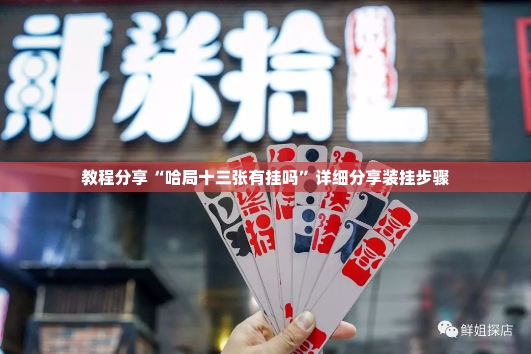 教程分享“哈局十三张有挂吗	”详细分享装挂步骤