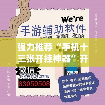 强力推荐“手机十三张开挂神器	”开挂(透视)辅助教程