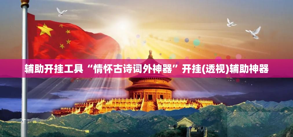 辅助开挂工具“情怀古诗词外神器”开挂(透视)辅助神器