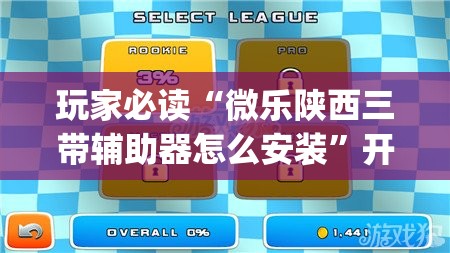 玩家必读“微乐陕西三带辅助器怎么安装	”开挂(透视)辅助教程