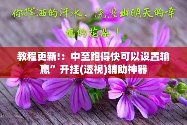 教程更新!：中至跑得快可以设置输赢”开挂(透视)辅助神器