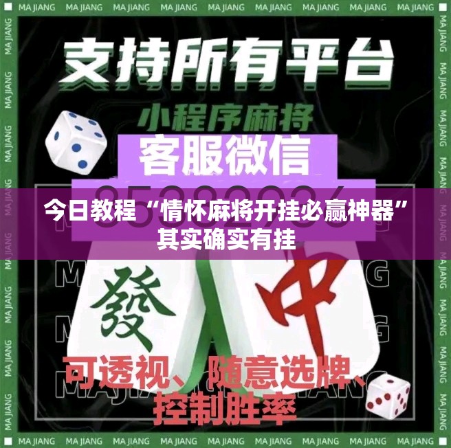 今日教程“情怀麻将开挂必赢神器	”其实确实有挂