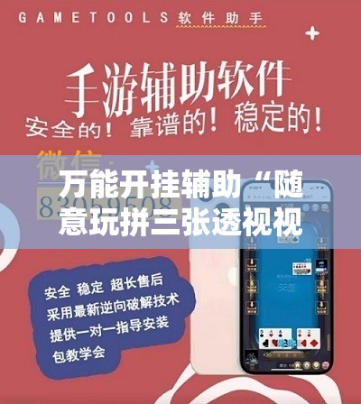 万能开挂辅助“随意玩拼三张透视视频”2026开挂教程步骤