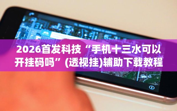 2026首发科技“手机十三水可以开挂码吗”(透视挂)辅助下载教程