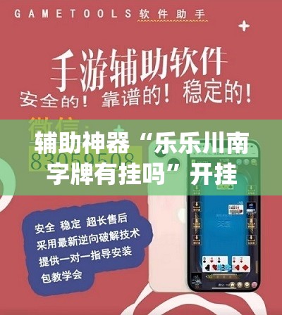 辅助神器“乐乐川南字牌有挂吗”开挂(透视)辅助神器