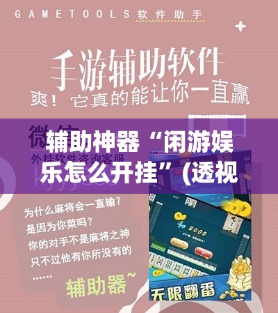 辅助神器“闲游娱乐怎么开挂”(透视挂)辅助下载教程