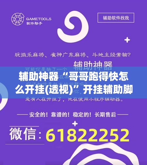 辅助神器“哥哥跑得快怎么开挂(透视)	”开挂辅助脚本+详细开挂安装教程