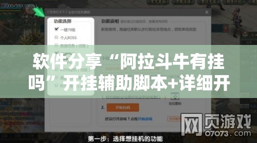 软件分享“阿拉斗牛有挂吗”开挂辅助脚本+详细开挂安装教程