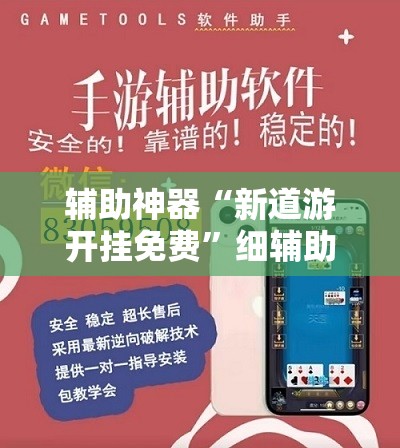 辅助神器“新道游开挂免费”细辅助教程分享