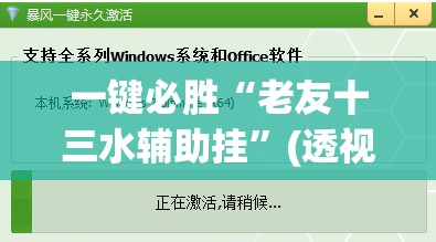 一键必胜“老友十三水辅助挂”(透视)其实确实有挂