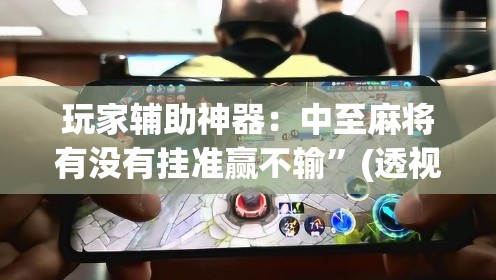 玩家辅助神器：中至麻将有没有挂准赢不输”(透视挂)辅助下载教程