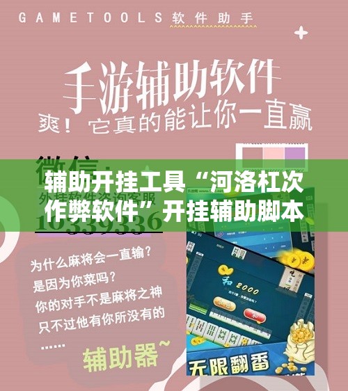 辅助开挂工具“河洛杠次作弊软件”开挂辅助脚本+详细开挂安装教程