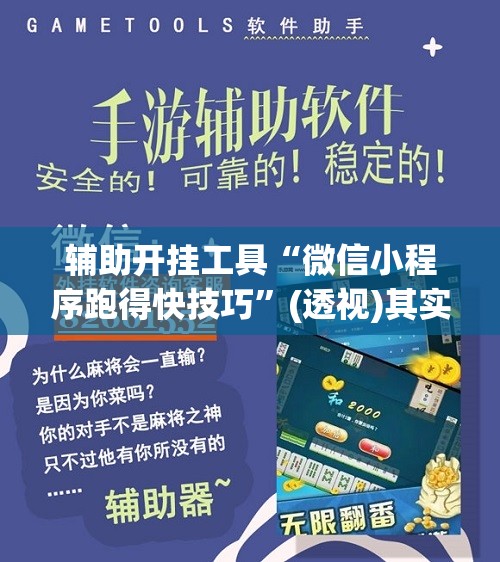 辅助开挂工具“微信小程序跑得快技巧”(透视)其实确实有挂