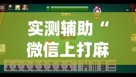 实测辅助“微信上打麻将万能开挂神器	”(透视挂)辅助下载教程