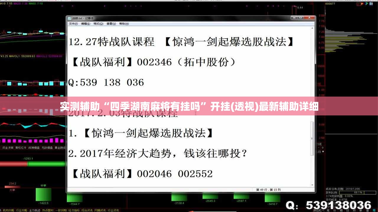 实测辅助“四季湖南麻将有挂吗”开挂(透视)最新辅助详细