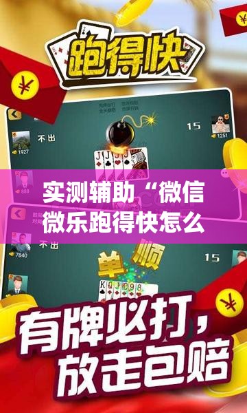 实测辅助“微信微乐跑得快怎么提高胜率”开挂(透视)辅助神器