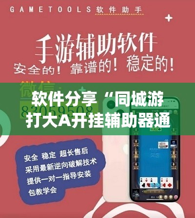 软件分享“同城游打大A开挂辅助器通用版”(免费)开挂辅助教学(最新辅助开挂教程)