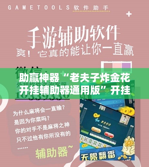 助赢神器“老夫子炸金花开挂辅助器通用版”开挂辅助脚本+详细开挂安装教程