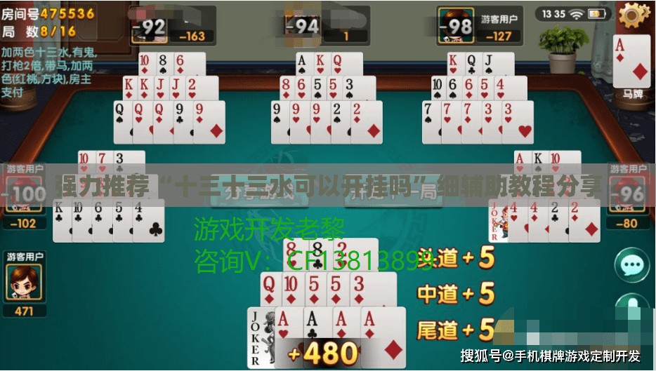 强力推荐“十三十三水可以开挂吗”细辅助教程分享