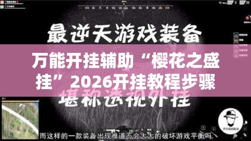 万能开挂辅助“樱花之盛挂”2026开挂教程步骤