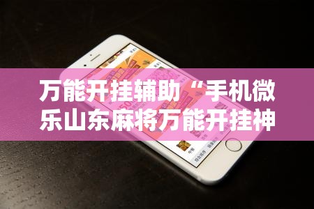 万能开挂辅助“手机微乐山东麻将万能开挂神器”详细分享装挂步骤