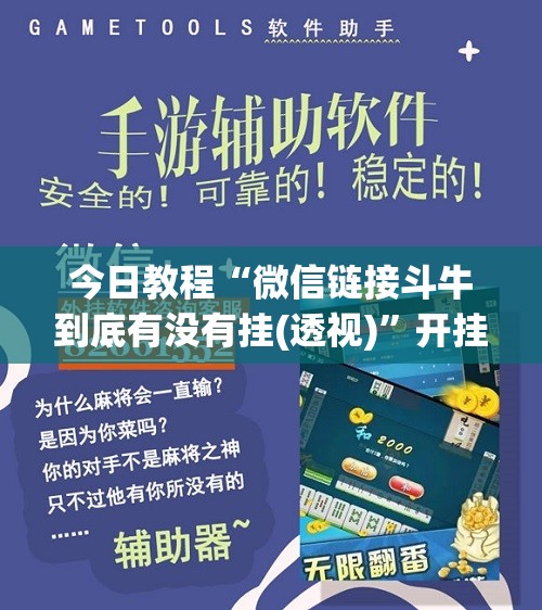 今日教程“微信链接斗牛到底有没有挂(透视)”开挂辅助脚本+详细开挂安装教程