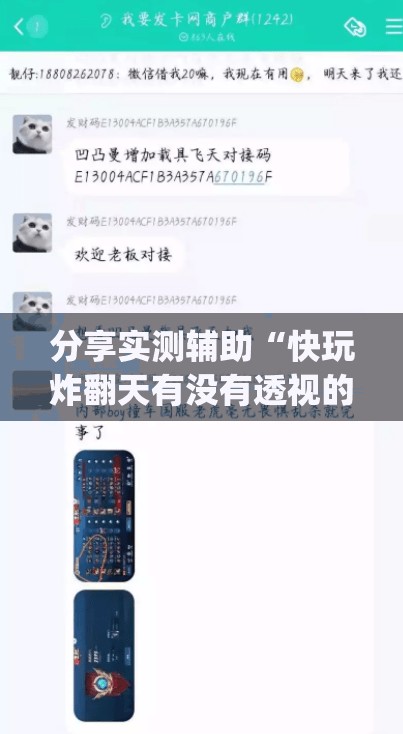 分享实测辅助“快玩炸翻天有没有透视的？(透视)”开挂辅助脚本+详细开挂安装教程