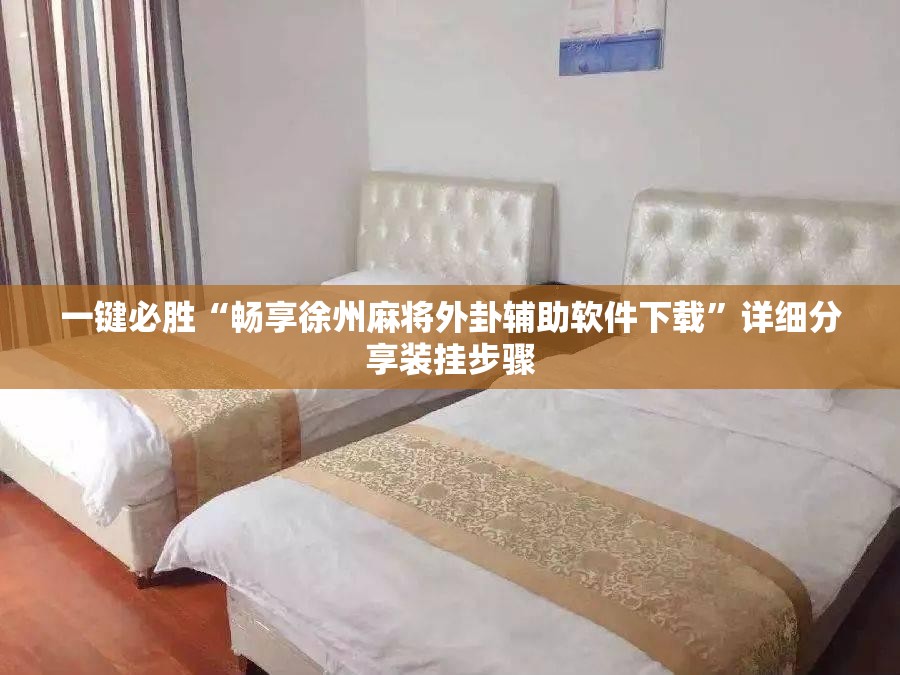 一键必胜“畅享徐州麻将外卦辅助软件下载”详细分享装挂步骤