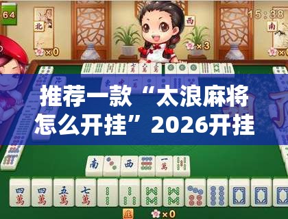 推荐一款“太浪麻将怎么开挂	”2026开挂教程步骤